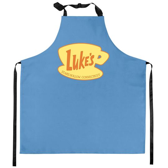Discover LUKE'S DINER LOGO Kitchen Aprons