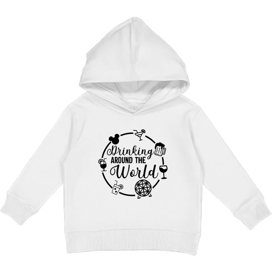 Drinking around the world Racerback Tank Top, Drinking around the world Kids Pullover Hoodies, Disney inspired Kids Pullover Hoodies, Drinking disney Kids Pullover Hoodies