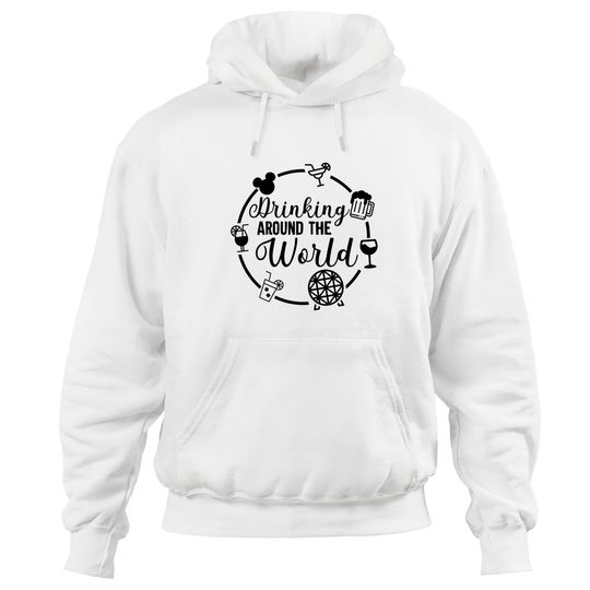 Drinking around the world Racerback Tank Top, Drinking around the world Hoodies, Disney inspired Hoodies, Drinking disney Hoodies