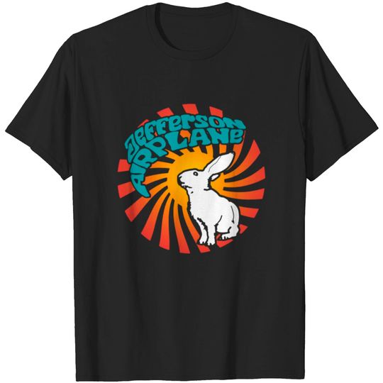 Discover JEFFERSON AIRPLANE WHITE RABBIT T-shirt