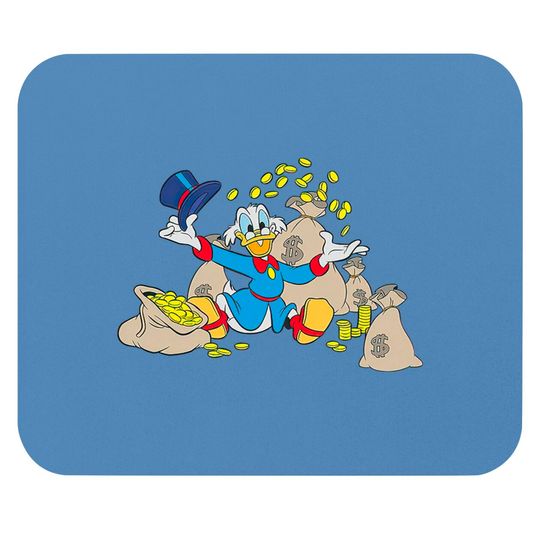 Disney Ducktales Scrooge McDuck Coins Mouse Pads