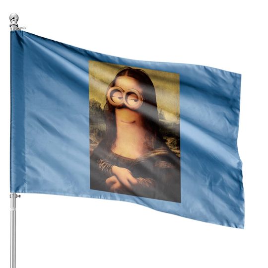 Minion Lisa Classic House Flags