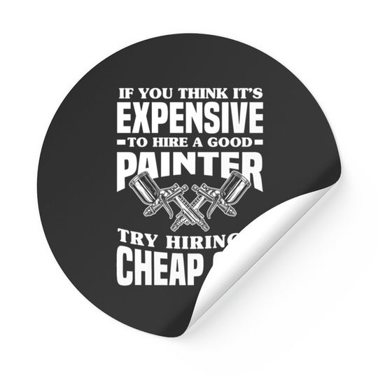 Funny Automotive Car Painter Auto Body Painter Stickers