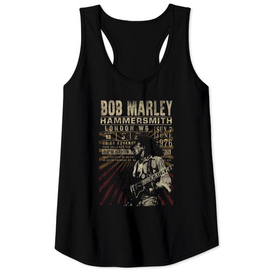 Bob Marley Unisex Eco-Tee: Hammersmith '76