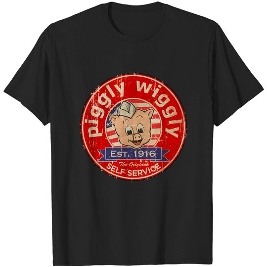 Piggly Wiggly - Self Service Vintage - Piggly Wiggly - T-Shirt