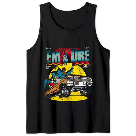 Eminem and Dr Dre Unisex Retro Tank Tops