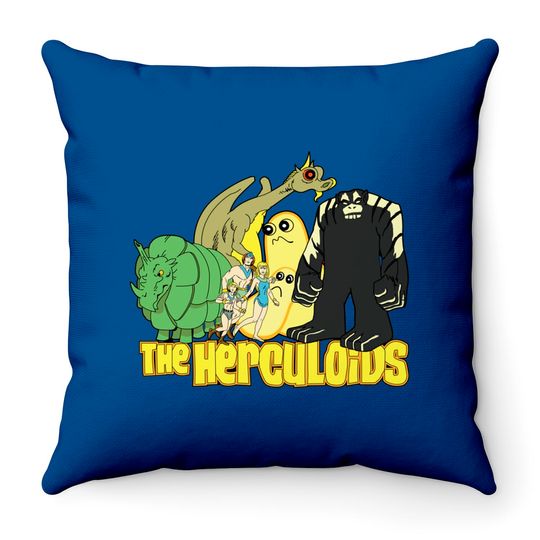 The Herculoids - Herculoids - Throw Pillows