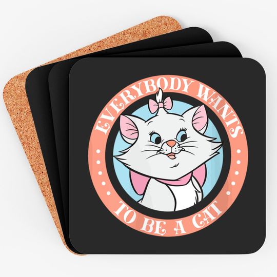 Disney The Aristocats Marie Everyone Wants To Be A Coasters