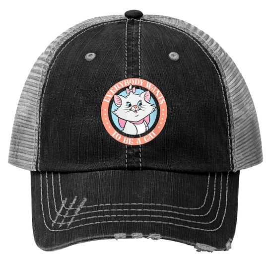 Disney The Aristocats Marie Everyone Wants To Be A Trucker Hats