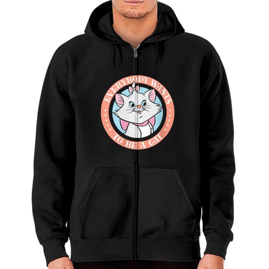Disney The Aristocats Marie Everyone Wants To Be A Zip Hoodies