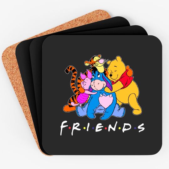 Disney Winnie the the pooh piglet eeyore tigger  TV Show Cute Coasters