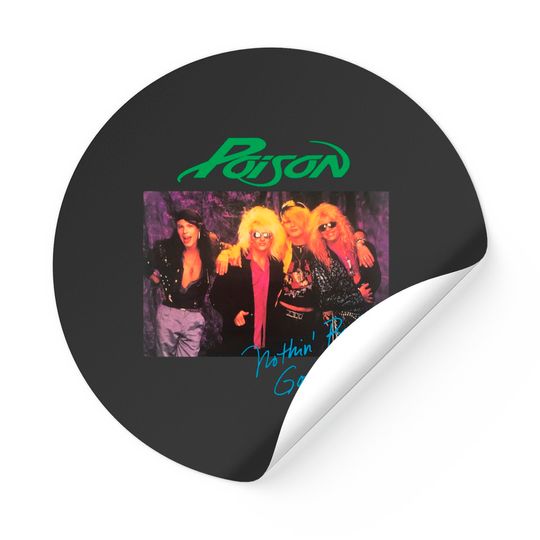 Poison Band The Stadium Tour 2022 Stickers