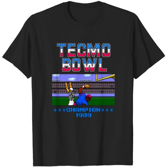 Tecmo Bowl Champion 1989 T-shirt
