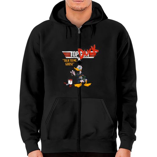 Disney Zip Hoodies, Donald Duck, Top Gun
