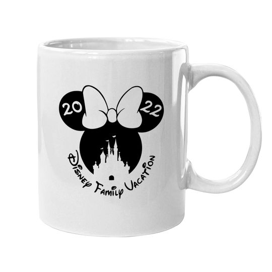 Family Vacation 2022, Minnie Mouse Mugs, Mickey Mouse Ears, DisneyWorld