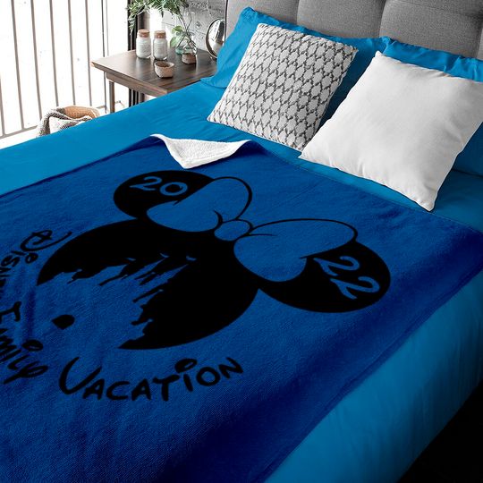 Family Vacation 2022, Minnie Mouse Baby Blankets, Mickey Mouse Ears, DisneyWorld