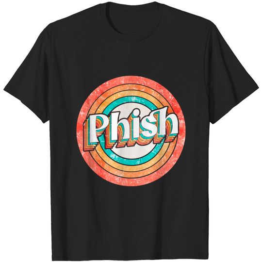 VINTAGE PHISH CIRCLE - Phish - T-Shirt