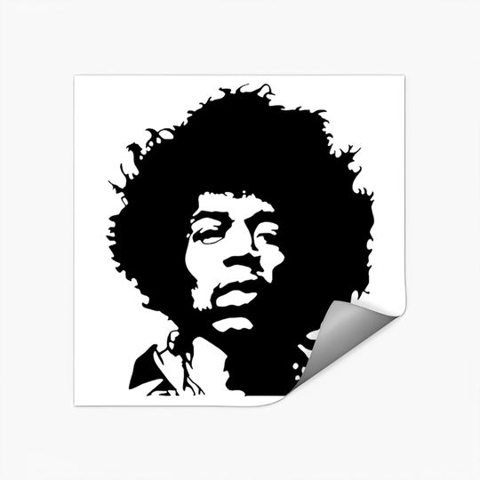 Jimi Hendrix Stickers
