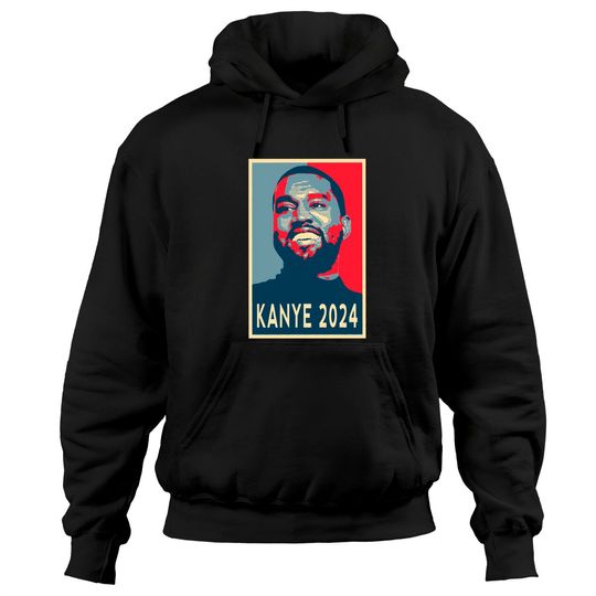Kanye 2024 President Hoodies Unisex Softstyle Obama Hope Style
