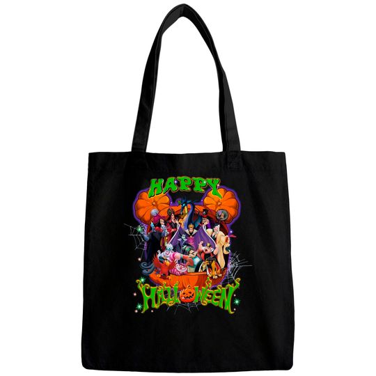 Happy Halloween Disney Villains Bags