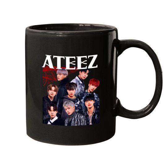 Discover ATEEZ Mug Merch, Ateez The Fellowship Kpop Inspired Merch Graphic Mugs