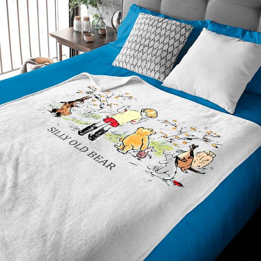 Vintage Pooh Bear Baby Blankets, Disney Vintage Baby Blankets, Winnie The Pooh Baby Blankets