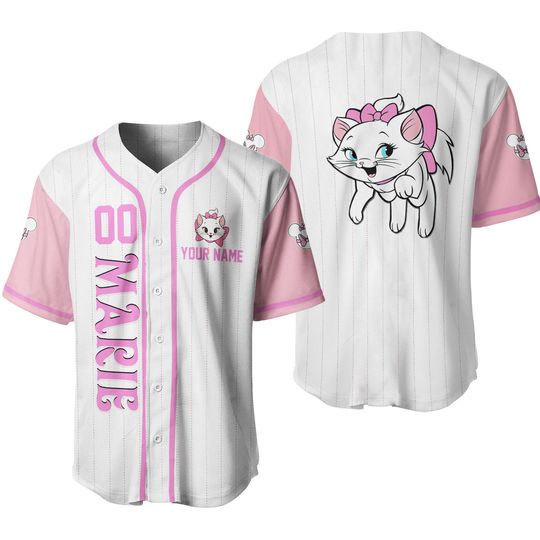 Disney Marie Cat Baseball Jersey