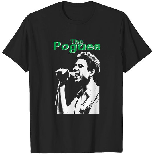The Pogues "Shane" Shirt Shane Mac Gowan Tom Waits Dropkick Murphys