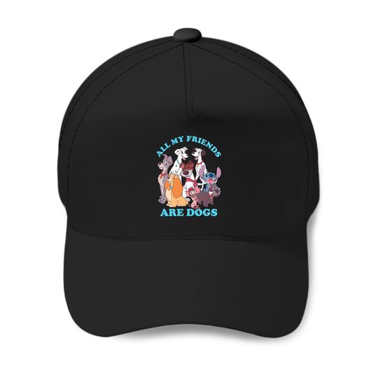 Disney Women's Classic Multi Franchise Dog Friends Baseball Caps