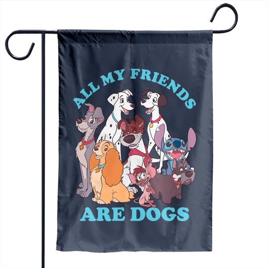Disney Women's Classic Multi Franchise Dog Friends Garden Flags