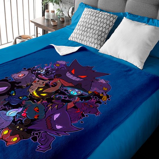 Baby Blankets Black Gengar Haunter, PKM Go Gengar