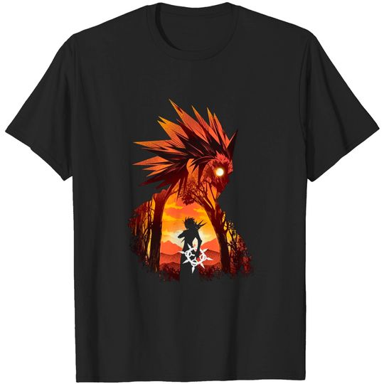 Axel Flames - Axel Kingdom Hearts - T-Shirt