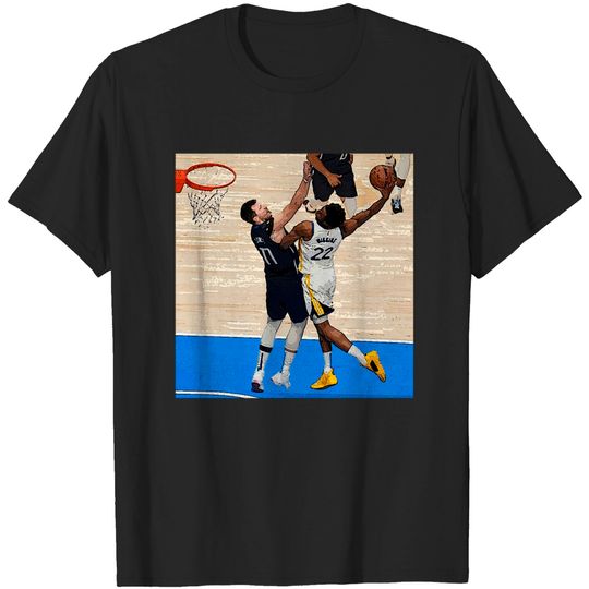 Andrew Wiggins Poster Dunk Against Luka Doncic Classic T-Shirt