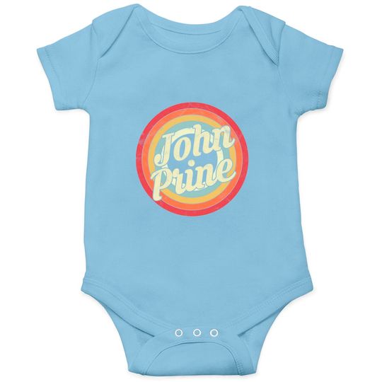 John Prine - Retro Style - John Prine - Onesies