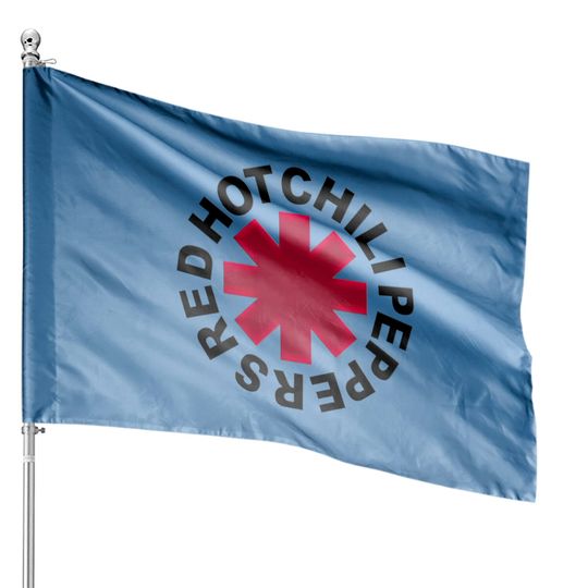 RHCP Logo - Red Hot Chili Peppers - House Flags