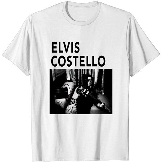 Elvis Costello Tshirt Lou reed new wave