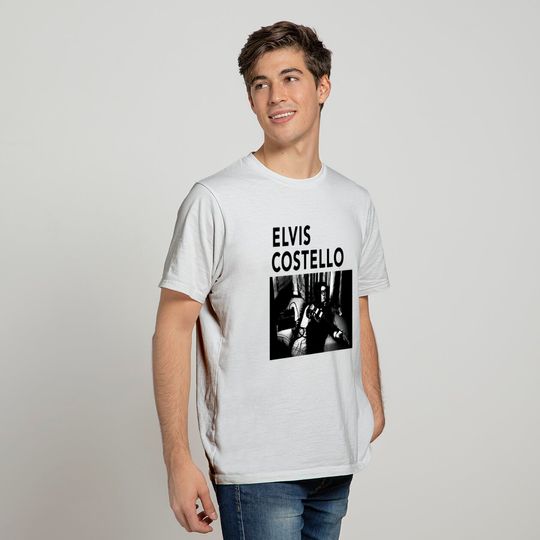 Elvis Costello Tshirt Lou reed new wave