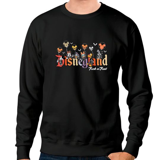 Vintage Disneyland Halloween Sweatshirts