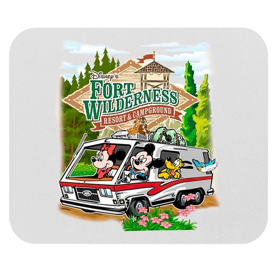 Disney Fort Wilderness Mouse Pads, Mickey And