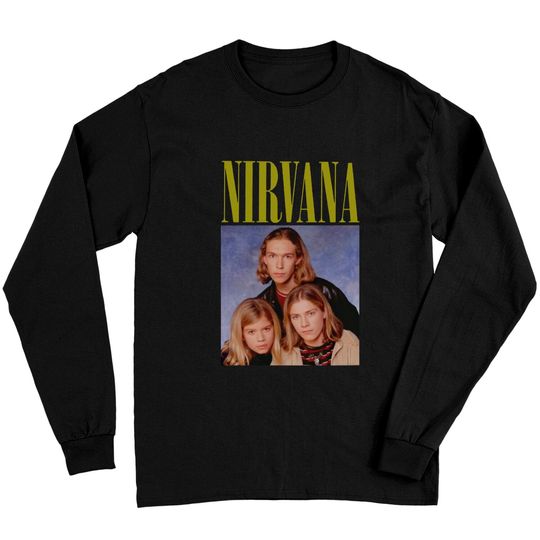 Nirvana Hanson Vintage 90s Long Sleeves, Vintage Nirvara unisex Long Sleeves