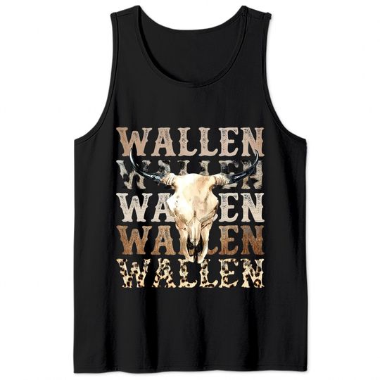 Cowboy Wallen Tank Tops