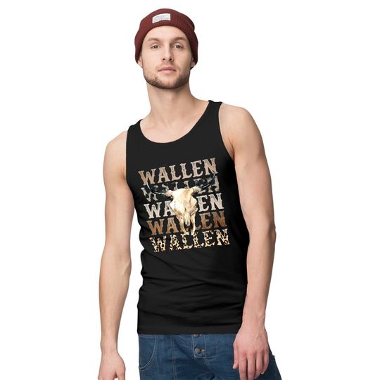 Cowboy Wallen Tank Tops