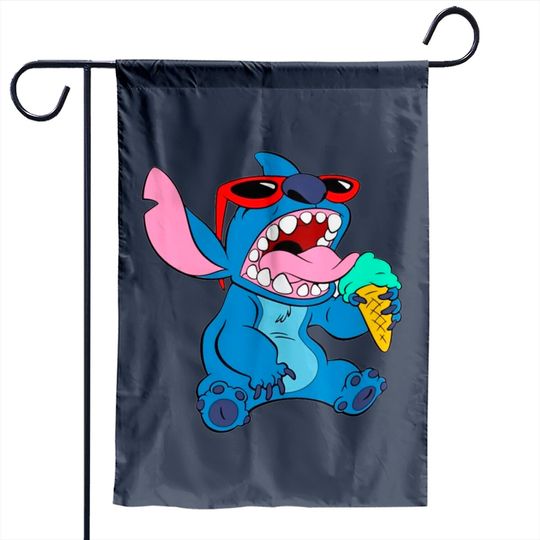 Lilo And Stitch Ice Cream Disney Garden Flags