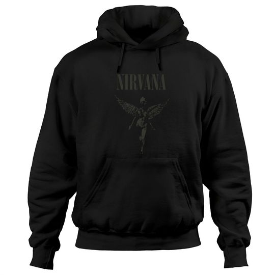 Discover Band Tee  Nirvana Black on Black In Utero Hoodies