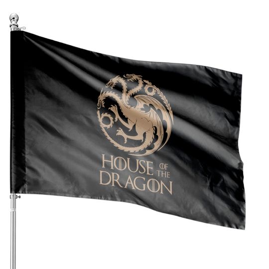 House of Dragon House Flags House Targaryen Game of Thrones TV Show
