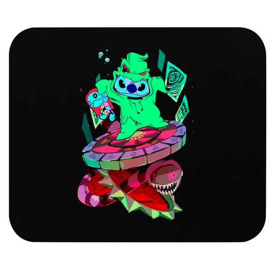 Disneyland Halloween Stitch Oogie Boogie Unisex Mouse Pads
