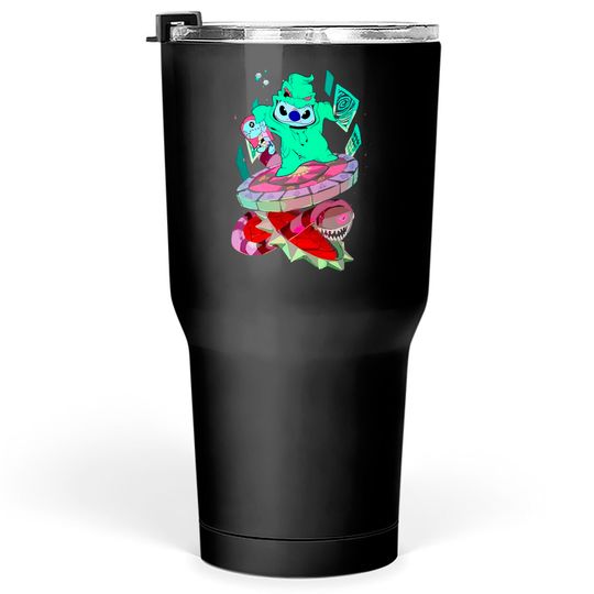 Disneyland Halloween Stitch Oogie Boogie Unisex Tumblers 30 oz