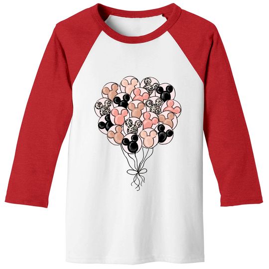 Disney Mickey Balloon Baseball Tees