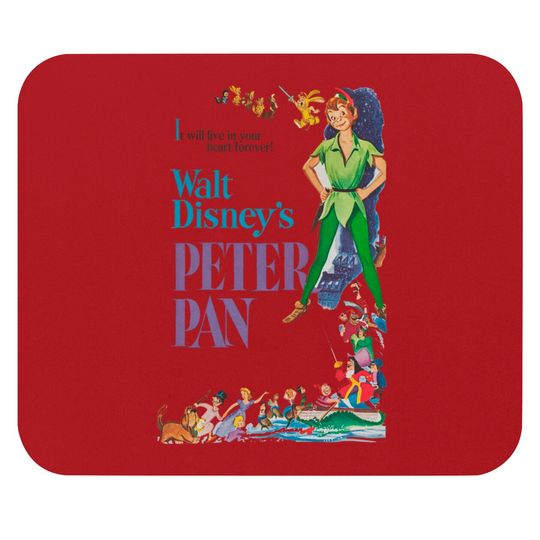 Peter Pan Mouse Pads, Vintage Peter Pan, Disney Mouse Pads, Vintage Disney Mouse Pads