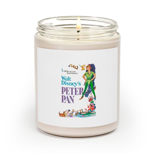 Peter Pan Scented Candles, Vintage Peter Pan, Disney Scented Candles, Vintage Disney Scented Candles